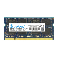SNOAMOO laptopa baranów DDR2 2 GB 667 MHz PC2-5300S 800 MHz PC2-6400S 200Pin CL5 CL6 1.8 V 2Rx8 SO-DIMM komputera pamięci gwarancji 2